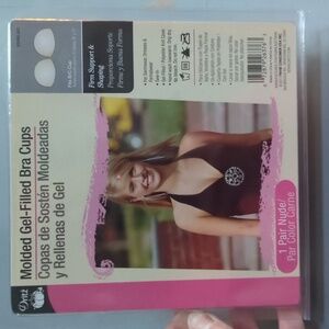 NEW Dritz Molded Gel Filled Bra Cups Nude B/C Cup Swimwear Dress Inserts